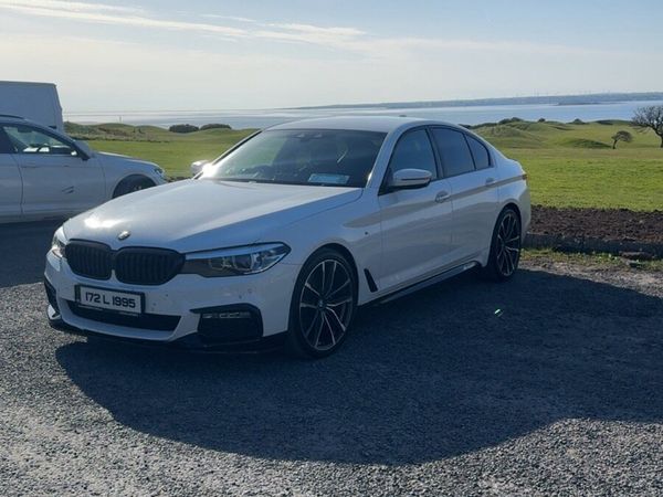 BMW 5-Series Saloon, Diesel, 2017, White