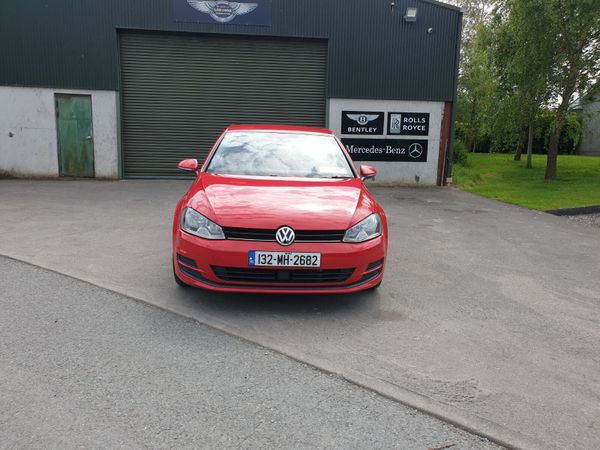 Volkswagen Golf Hatchback, Petrol, 2013, Red