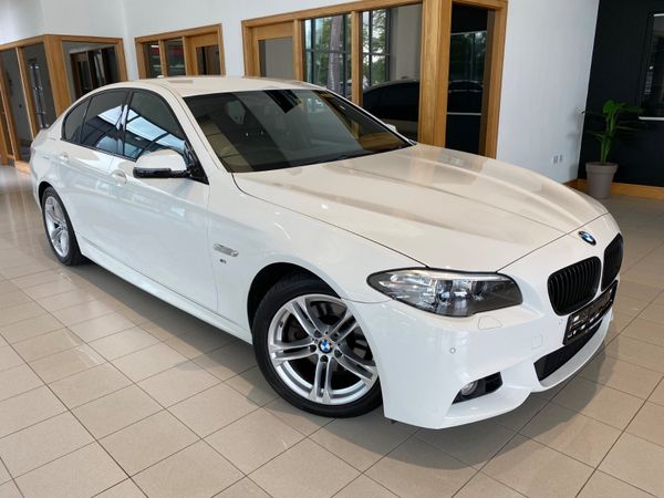 BMW 5-Series Saloon, Diesel, 2016, White