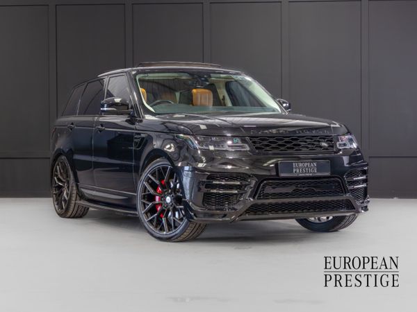 Land Rover Range Rover Sport SUV, Petrol Plug-in Hybrid, 2022, Black