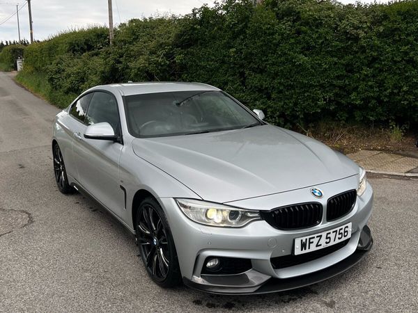 BMW 4-Series Coupe, Diesel, 2014, Silver