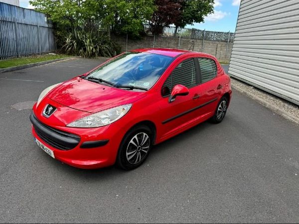 Peugeot 207 Hatchback, Petrol, 2008, Red
