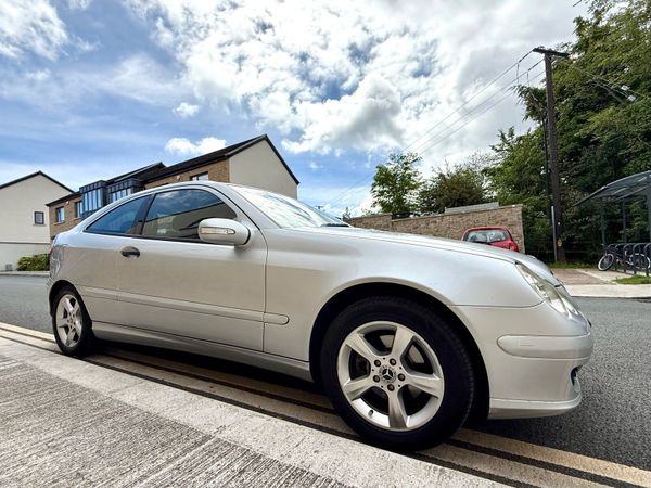 Mercedes-Benz C-Class Coupe, Petrol, 2007, Silver