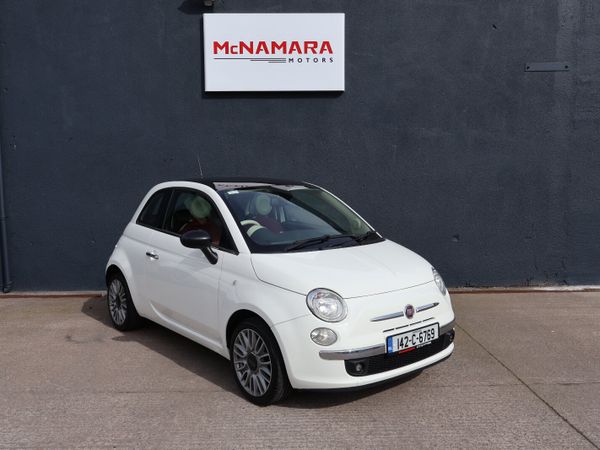 Fiat 500 Hatchback, Petrol, 2014, White