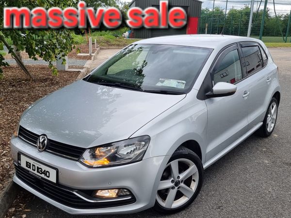 Volkswagen Polo Hatchback, Petrol, 2016, Silver