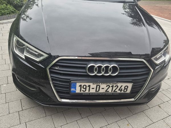 Audi A3 Saloon, Petrol, 2019, Black