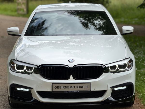 BMW 5-Series Saloon, Diesel, 2018, White