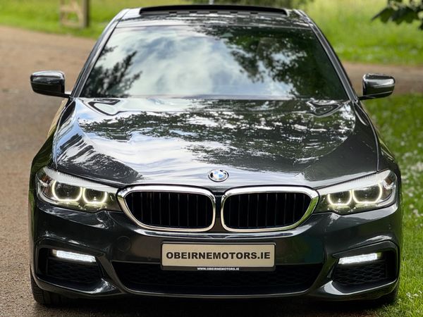 BMW 5-Series Saloon, Diesel, 2017, Grey