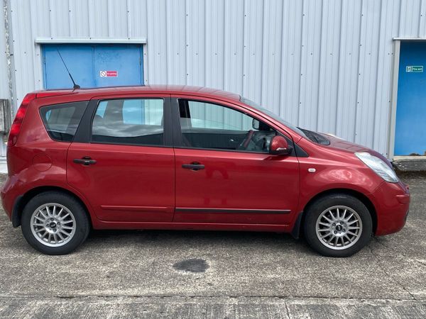 Nissan Note MPV, Petrol, 2008, Red