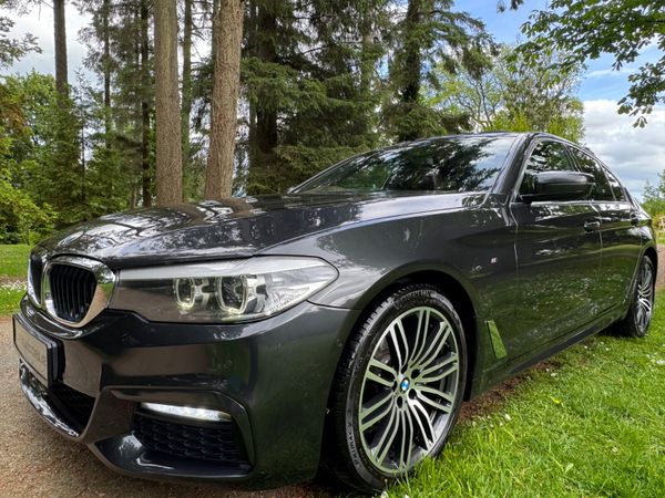 BMW 5-Series Saloon, Diesel, 2017, Grey