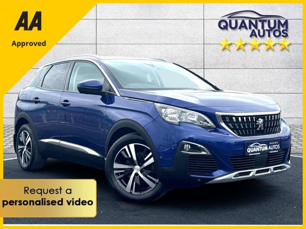 Peugeot 3008 SUV, Diesel, 2019, Blue
