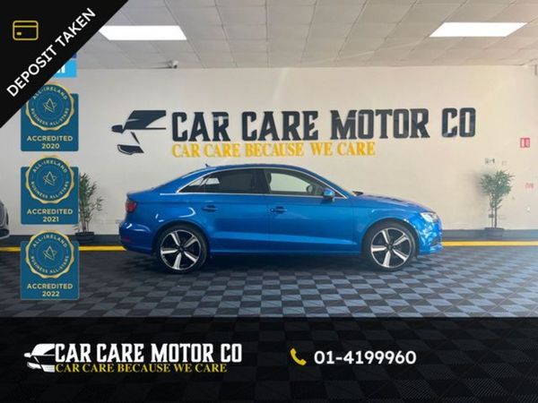 Audi A3 Saloon, Petrol, 2017, Blue