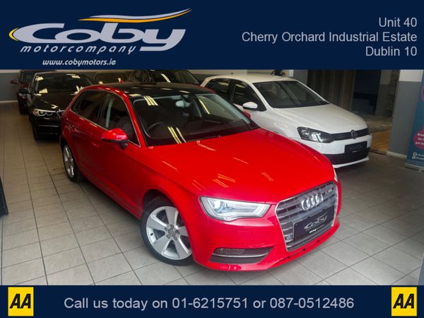 Audi A3 Hatchback, Petrol, 2013, Red
