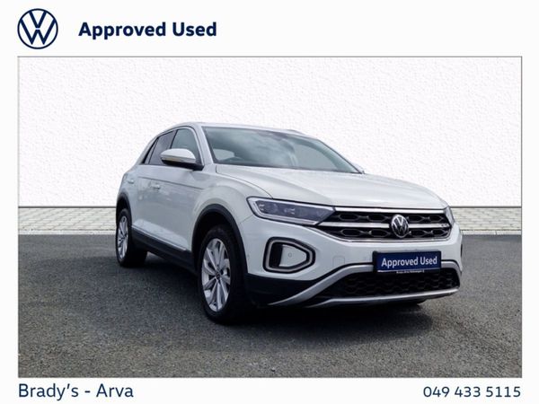 Volkswagen T-Roc SUV, Diesel, 2023, White