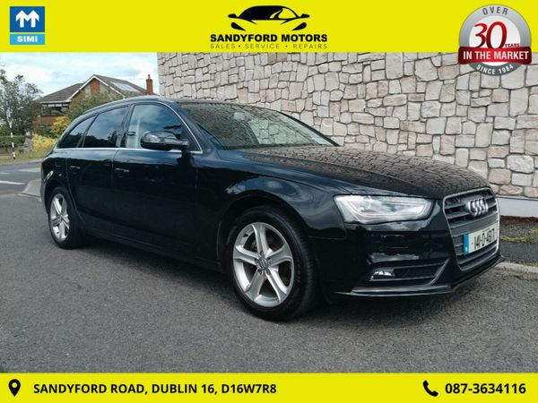 Audi A4 Estate, Petrol, 2014, Black