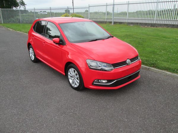 Volkswagen Polo Hatchback, Petrol, 2018, Red