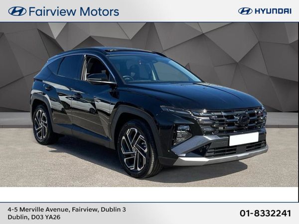 Hyundai Tucson SUV, Petrol Plug-in Hybrid, 2024, Black