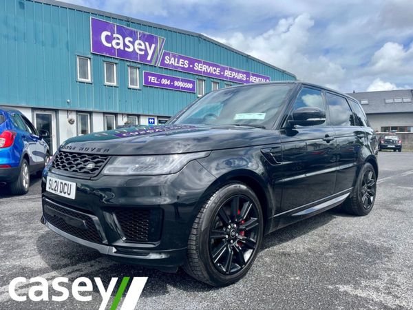 Land Rover Range Rover Sport Estate, Hybrid, 2021, Black