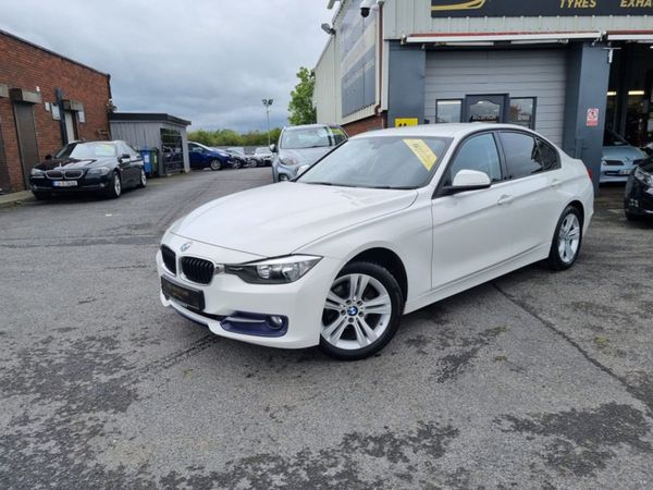 BMW 3-Series Saloon, Diesel, 2015, White