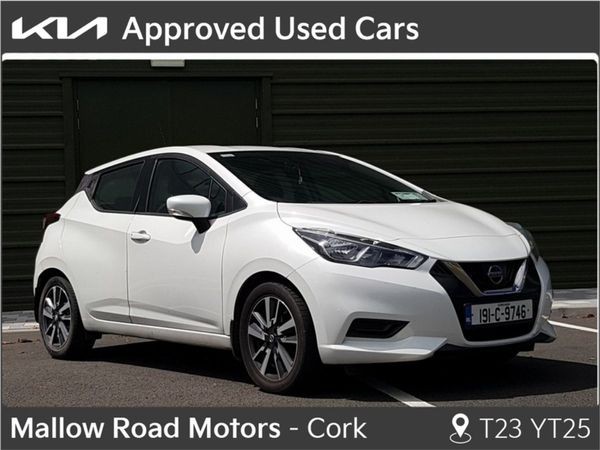 Nissan Micra Hatchback, Petrol, 2019, White