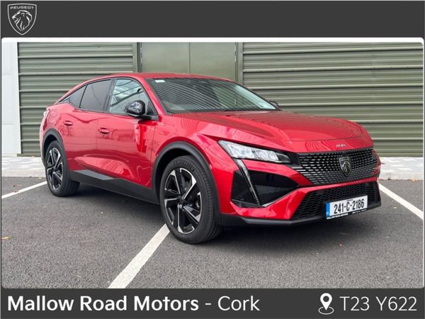 Peugeot 408 Hatchback, Petrol, 2024, Red