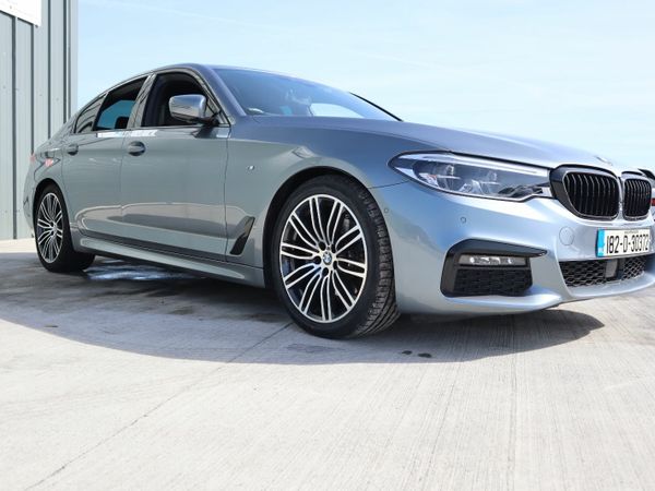 BMW 5-Series Saloon, Diesel, 2018, Grey
