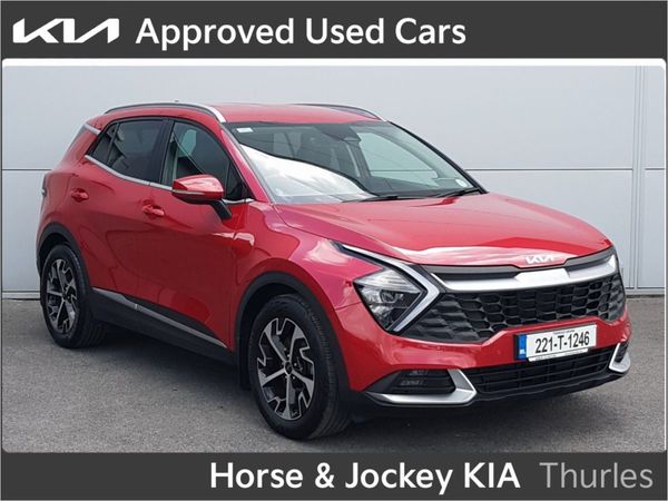 Kia Sportage SUV, Diesel, 2022, Red