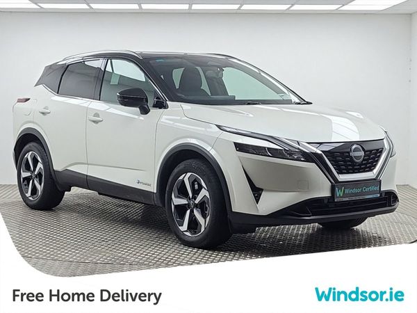 Nissan Qashqai MPV, Petrol Hybrid, 2023, White