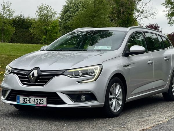 Renault Megane Estate, Diesel, 2018, Grey