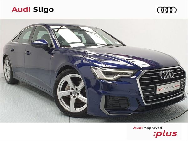 Audi A6 Saloon, Diesel, 2019, Blue