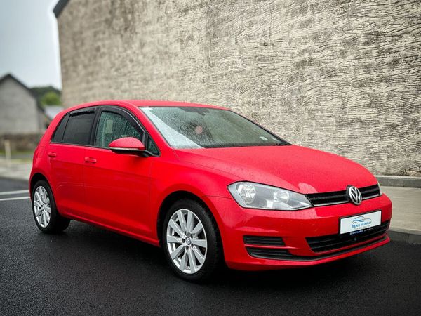 Volkswagen Golf Hatchback, Diesel, 2013, Red