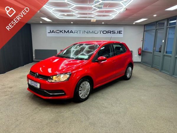 Volkswagen Polo Hatchback, Petrol, 2017, Red