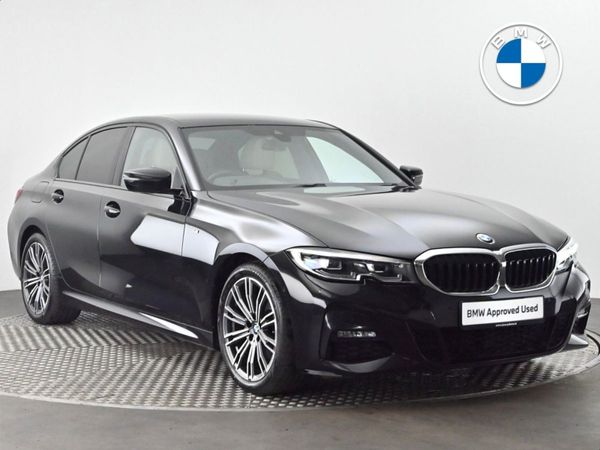 BMW 3-Series Saloon, Diesel Hybrid, 2022, Black