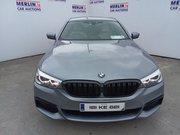 BMW 5-Series Saloon, Diesel, 2018, Grey