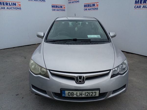 Honda Civic Saloon, Petrol, 2008, Silver