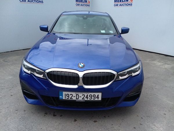 BMW 3-Series Saloon, Diesel, 2019, Blue