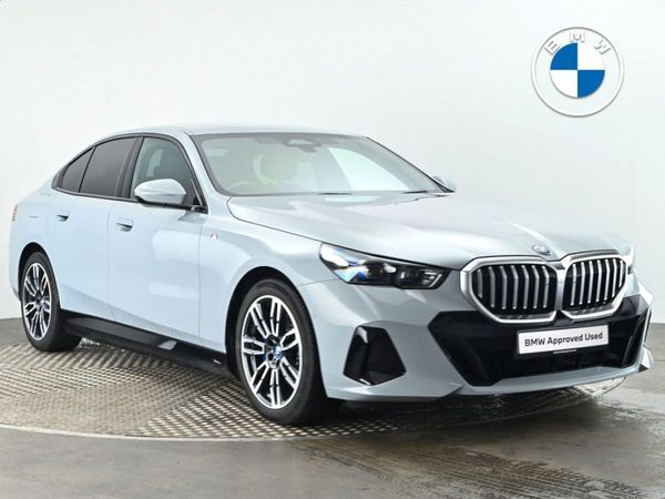BMW 5-Series Saloon, Petrol Plug-in Hybrid, 2024, Grey