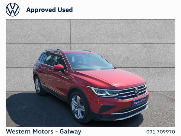 Volkswagen Tiguan SUV, Diesel, 2023, Red