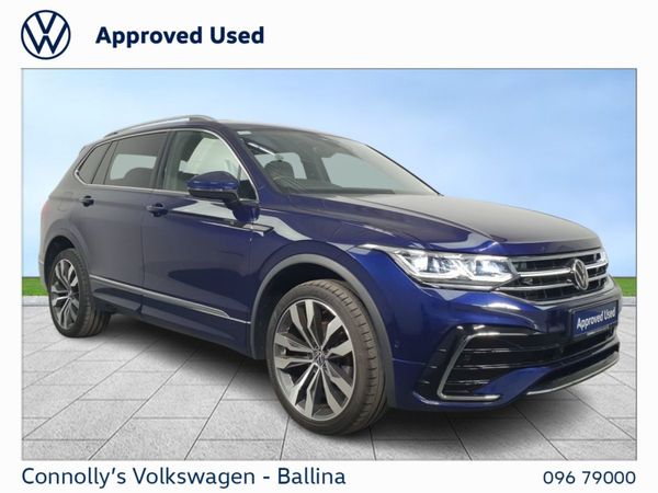 Volkswagen Tiguan Allspace SUV, Diesel, 2023, Blue