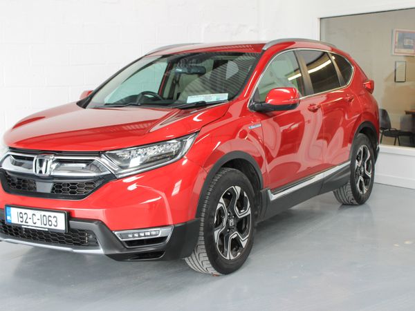 Honda CR-V SUV, Petrol Hybrid, 2019, Red