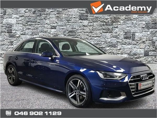 Audi A4 Saloon, Diesel, 2023, Blue