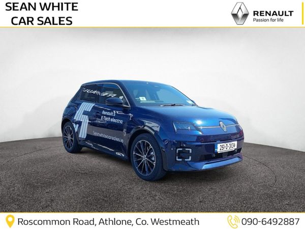Renault 5 Hatchback, Electric, 2025, Blue