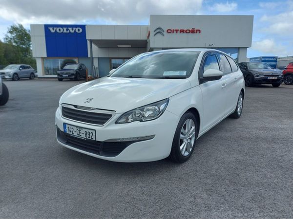 Peugeot 308 Estate, Diesel, 2014, White