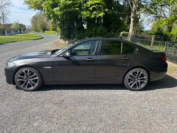 BMW 5-Series Saloon, Diesel, 2014, Brown