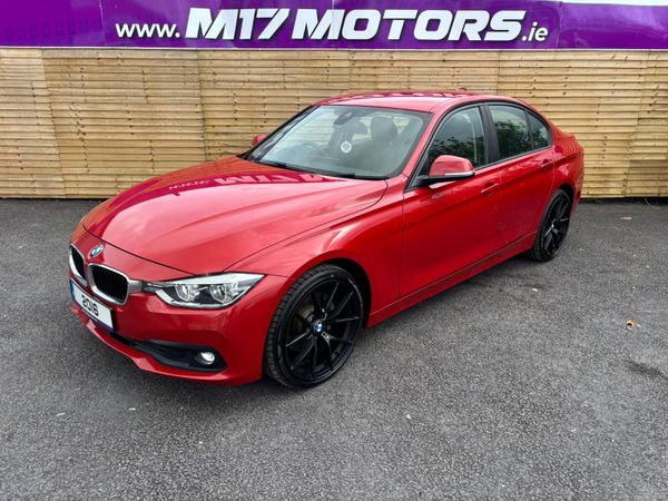 BMW 3-Series Saloon, Diesel, 2016, Red
