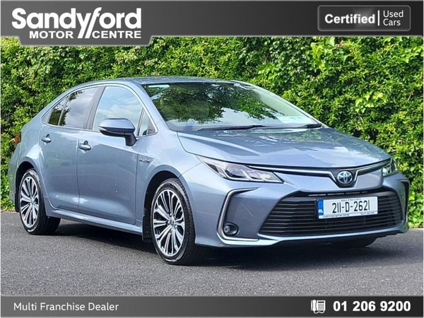 Toyota Corolla Saloon, Petrol Hybrid, 2021, Grey