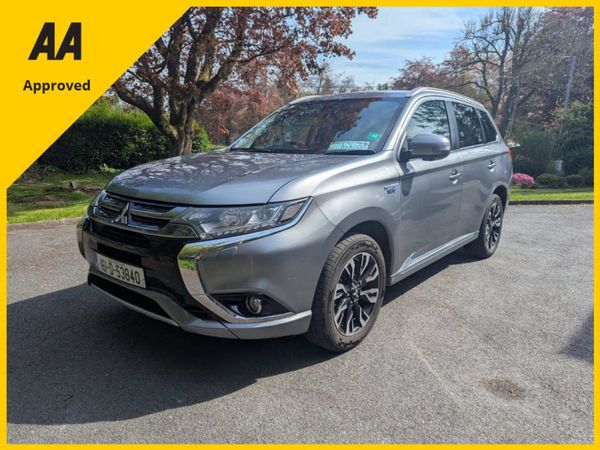 Mitsubishi Outlander Estate, Petrol Plug-in Hybrid, 2016, Grey
