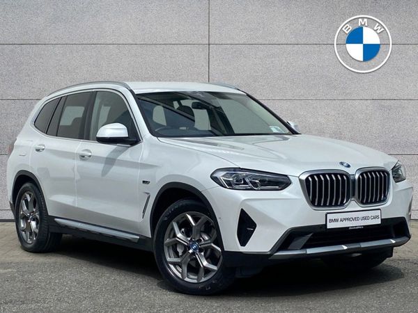 BMW X3 SUV, Petrol Plug-in Hybrid, 2022, White