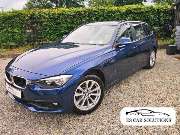 BMW 3-Series Estate, Diesel, 2017, Blue