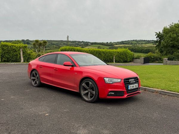 Audi A5 Hatchback, Diesel, 2013, Red